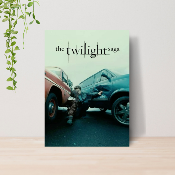 Quadro Decorativo Crepúsculo Filme Twilight Saga A4 MDF 08