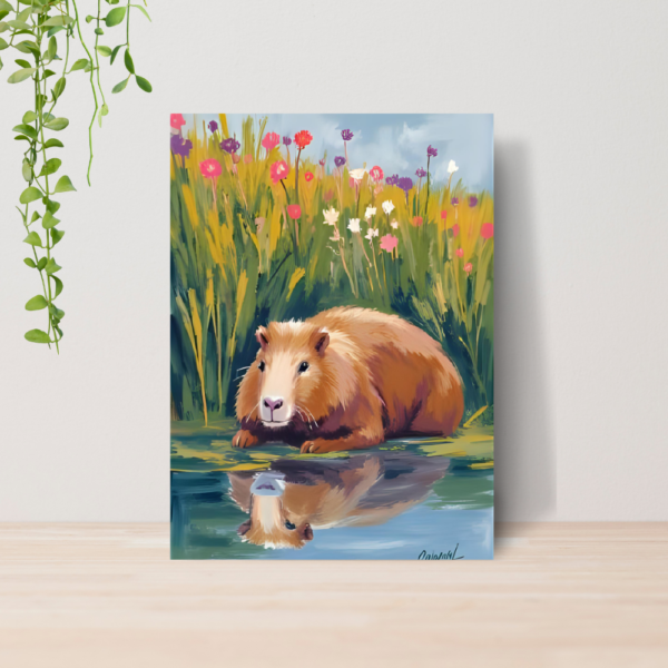 Quadro Animais Brasileiros Brasilidades A4 | Placa MDF 02