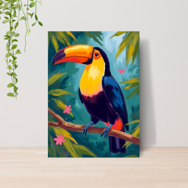 Quadro Animais Brasileiros Brasilidades A4 | Placa MDF 07