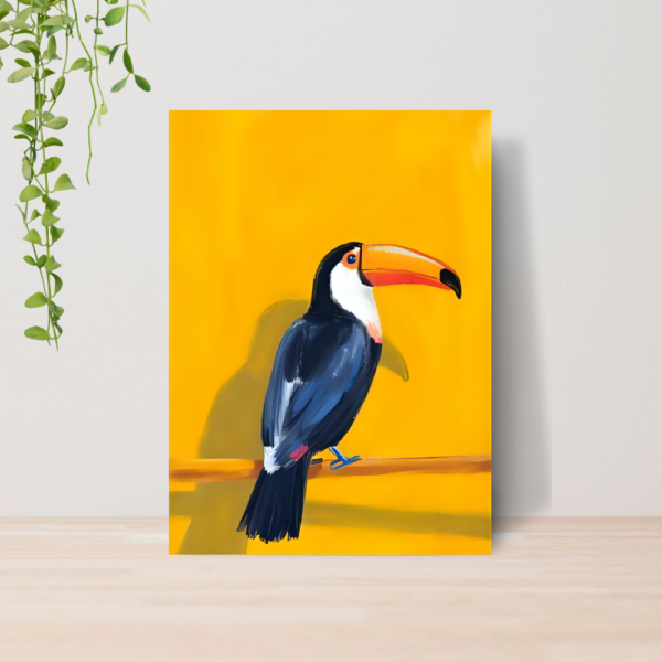 Quadro Animais Brasileiros Brasilidades A4 | Placa MDF 08