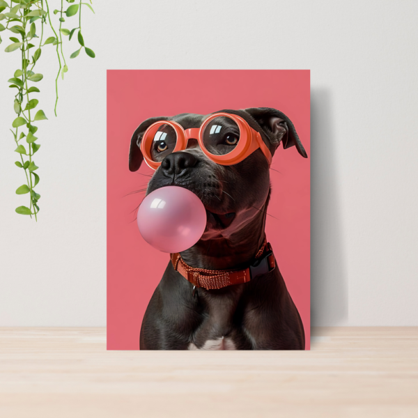 Quadro PetShop Banho e Tosa Animais A4 | Placa MDF 06