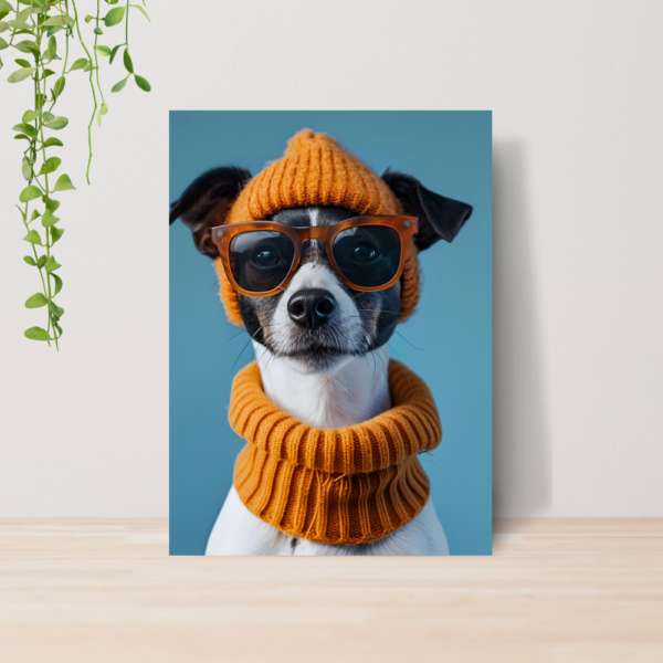 Quadro PetShop Banho e Tosa Animais A4 | Placa MDF 08