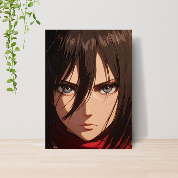 Quadro Attack on Titan Anime A4 | Placa MDF 19