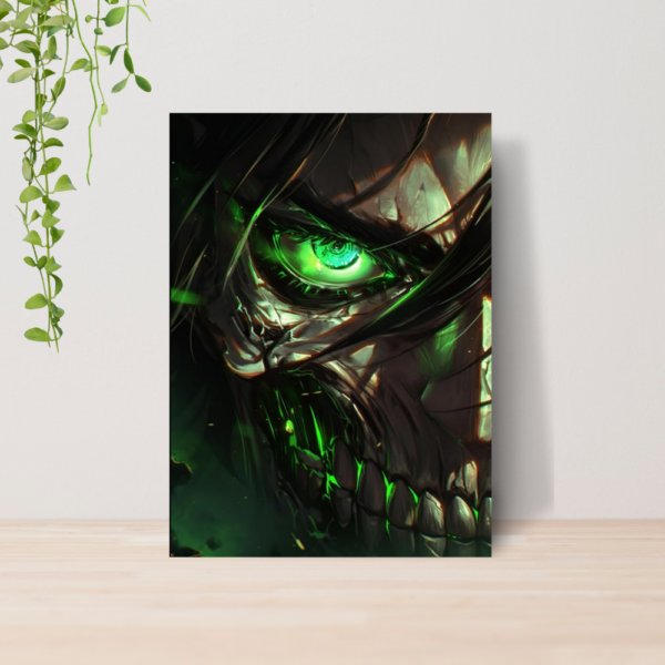 Quadro Attack on Titan Anime A4 | Placa MDF 02