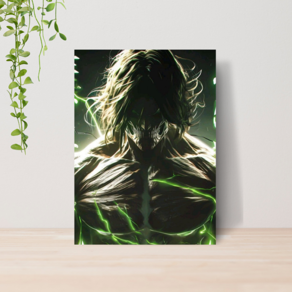 Quadro Attack on Titan Anime A4 | Placa MDF 03