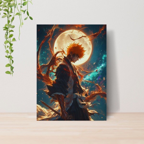 Quadro Bleach Anime A4 | Placa MDF 01