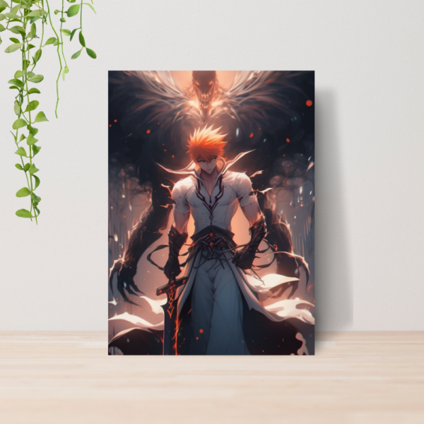Quadro Bleach Anime A4 | Placa MDF 10