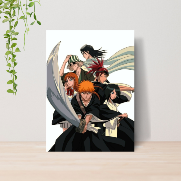 Quadro Bleach Anime A4 | Placa MDF 13