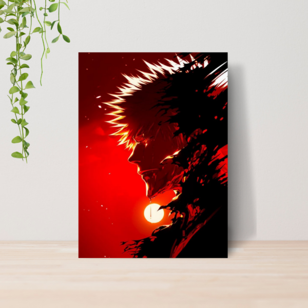Quadro Bleach Anime A4 | Placa MDF 02