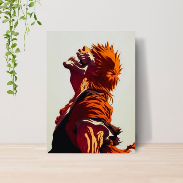 Quadro Bleach Anime A4 | Placa MDF 05