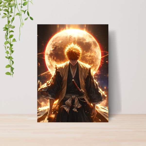 Quadro Bleach Anime A4 | Placa MDF 06