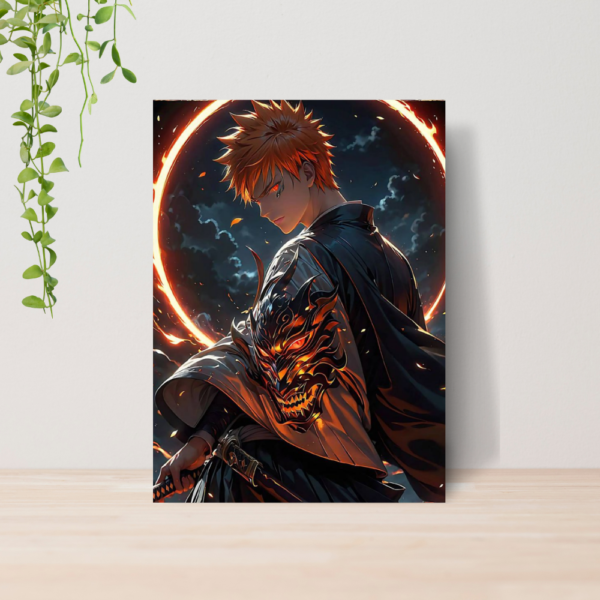 Quadro Bleach Anime A4 | Placa MDF 09