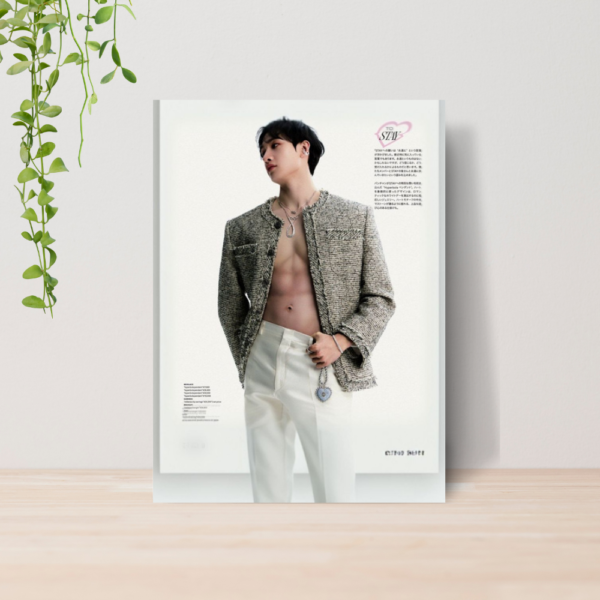 Quadro Bang Chan Stray Kids Kpop A4 | Placa MDF 03