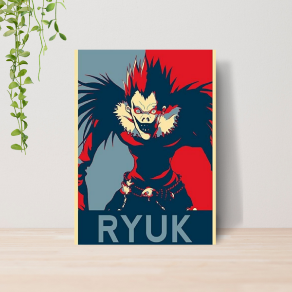 Quadro Death Note Anime A4 | Placa MDF 02