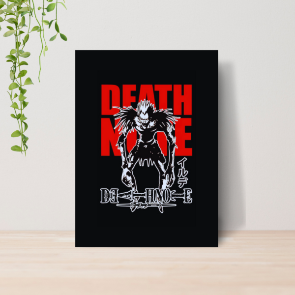 Quadro Death Note Anime A4 | Placa MDF 05