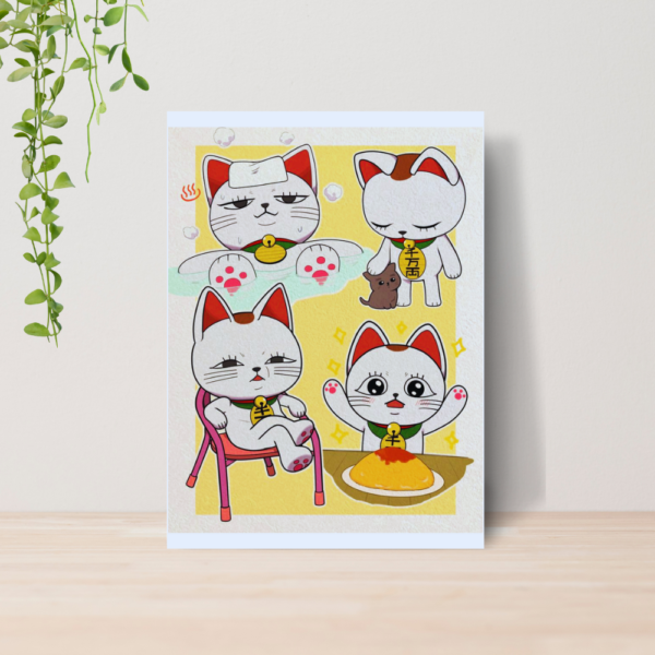 Quadro Dan da Dan Anime A4 | Placa MDF 02