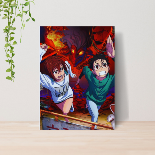 Quadro Dan da Dan Anime A4 | Placa MDF 03