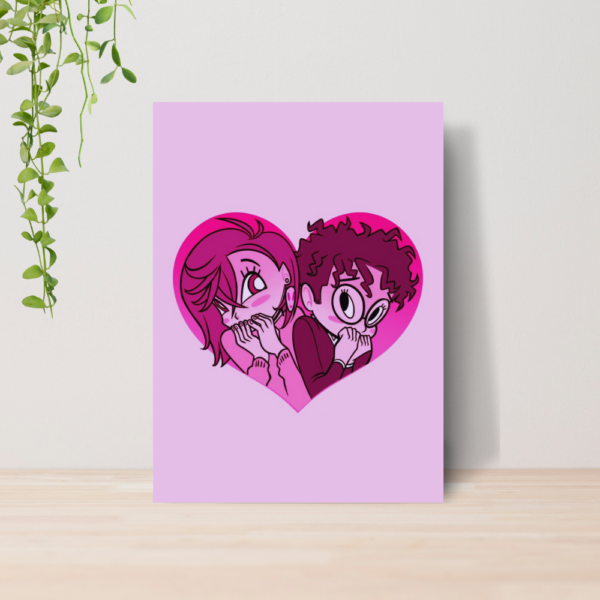 Quadro Dan da Dan Anime A4 | Placa MDF 05