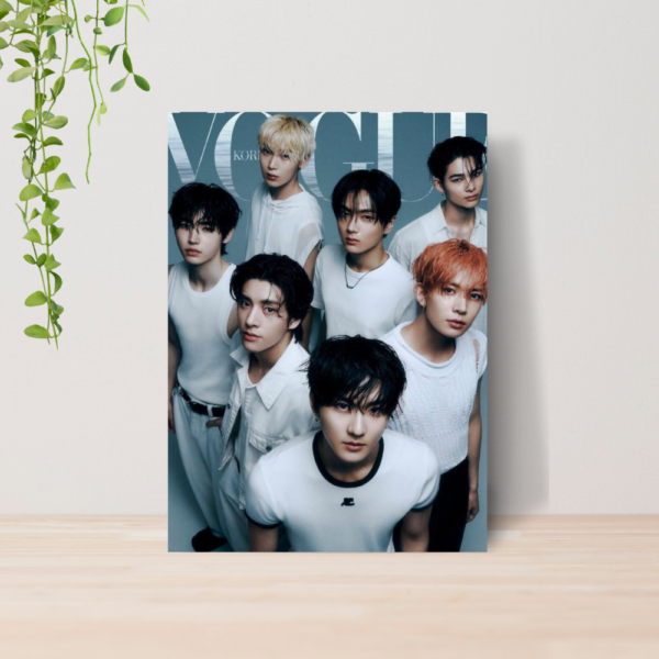 Quadro Enhypen Kpop Boy Group A4 | Placa MDF 08