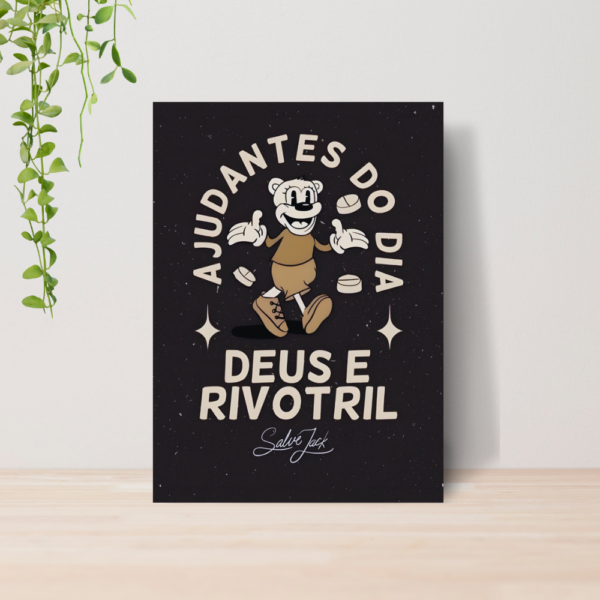 Quadro Frases Engraçadas A4 | Placa MDF 01