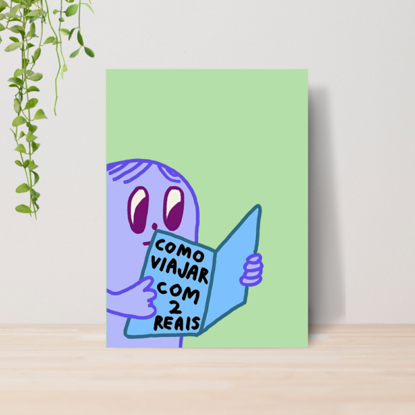 Quadro Frases Engraçadas A4 | Placa MDF 16