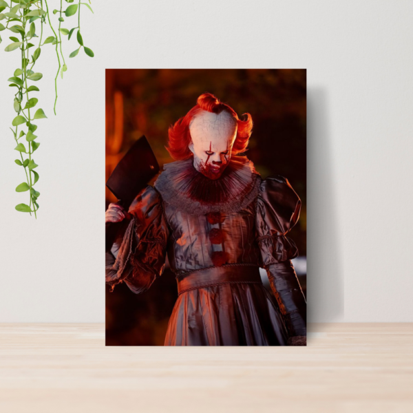 Quadro IT Bem Vindo a Derry Terror A4 | Placa MDF 10