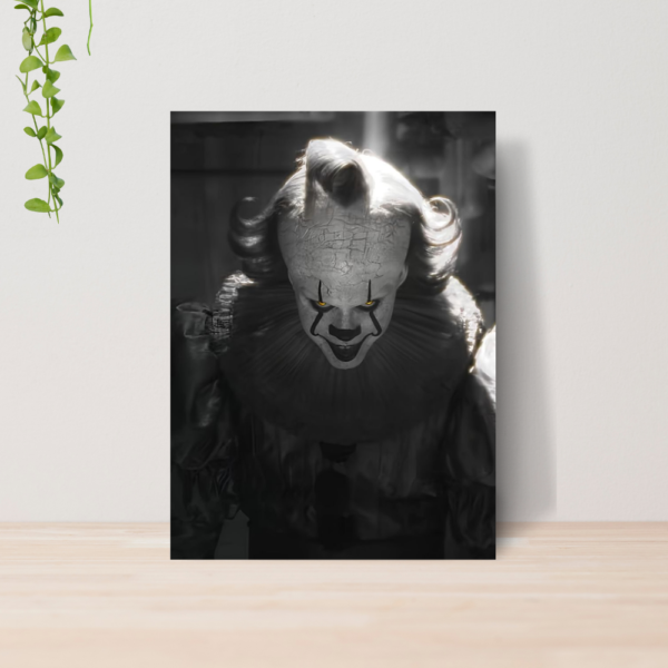 Quadro IT Bem Vindo a Derry Terror A4 | Placa MDF 07