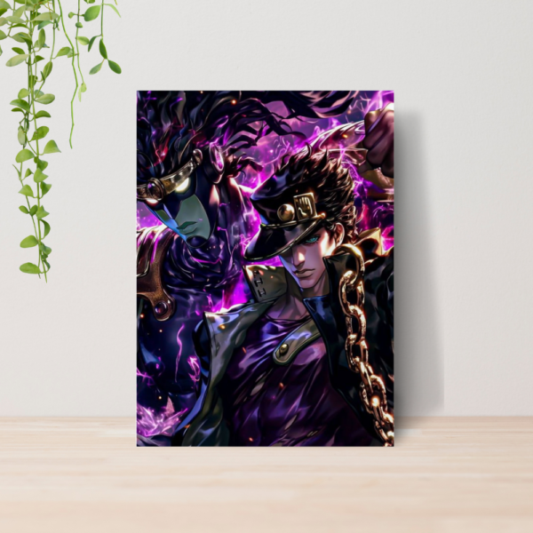 Quadro Jojo Bizarre Adventure Anime A4 | Placa MDF 03