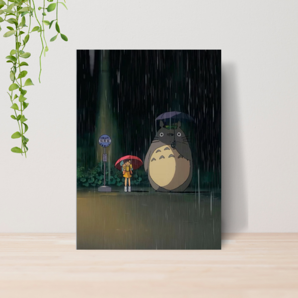 Quadro Meu Amigo Totoro Anime A4 | Placa MDF 11