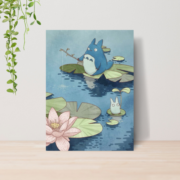 Quadro Meu Amigo Totoro Anime A4 | Placa MDF 06