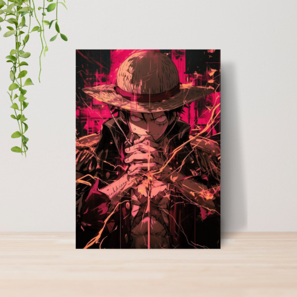 Quadro One Piece Anime A4 | Placa MDF 14