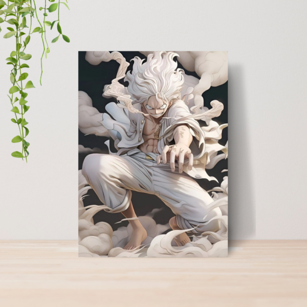 Quadro One Piece Anime A4 | Placa MDF 15