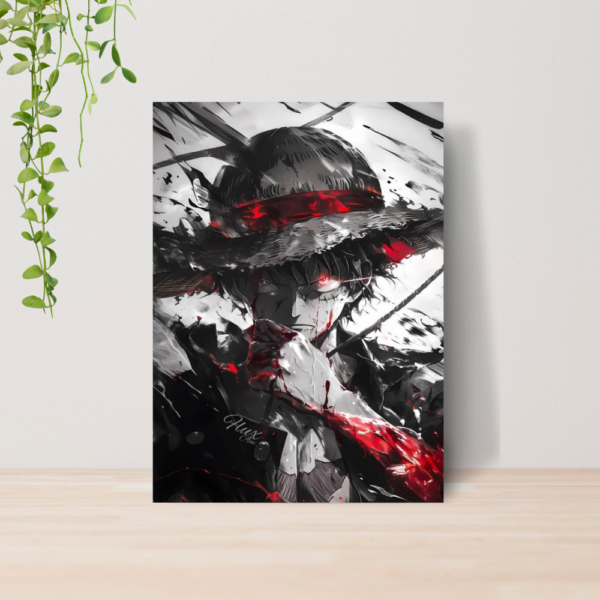 Quadro One Piece Anime A4 | Placa MDF 02