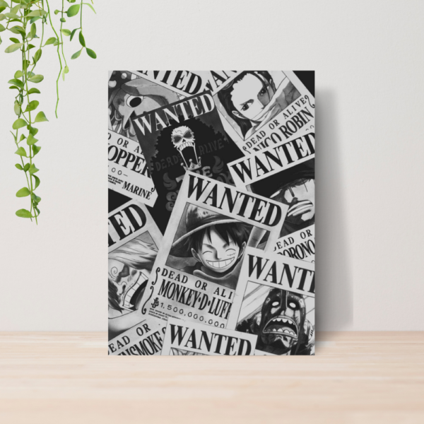 Quadro One Piece Anime A4 | Placa MDF 03
