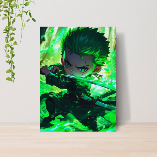Quadro One Piece Anime A4 | Placa MDF 05