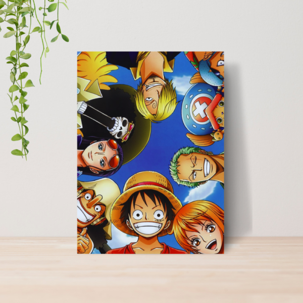 Quadro One Piece Anime A4 | Placa MDF 06