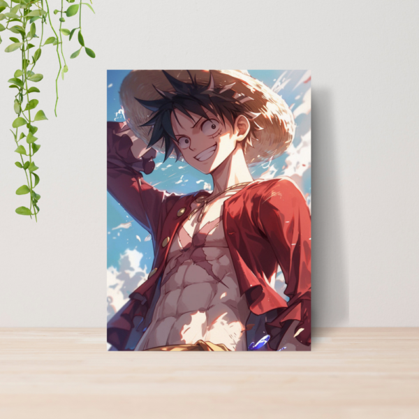 Quadro One Piece Anime A4 | Placa MDF 08