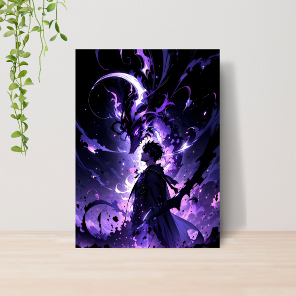 Quadro Solo Leveling Anime A4 | Placa MDF 03