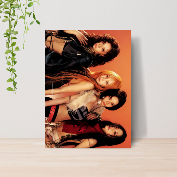 Quadro Aespa Kpop Girl Group A4 | Placa MDF 09