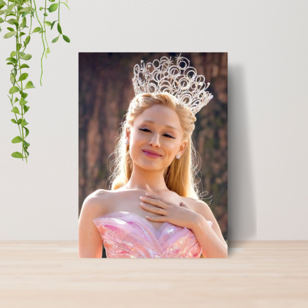 Quadro Ariana Grande Pop Music Cantora A4 | Placa MDF 01