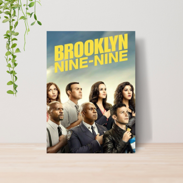 Quadro Decorativo Brooklyn Nine Nine Serie A4 MDF 06