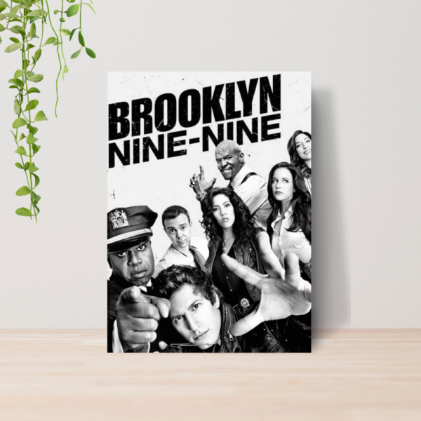 Quadro Decorativo Brooklyn Nine Nine Serie A4 MDF 07