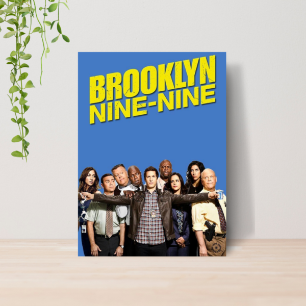 Quadro Decorativo Brooklyn Nine Nine Serie A4 MDF 09
