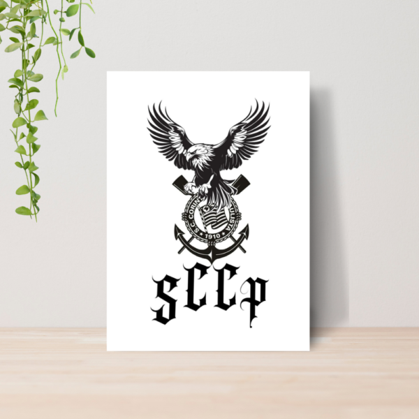 Quadro Decorativo Corinthians Time Futebol Escudo A4 MDF 01