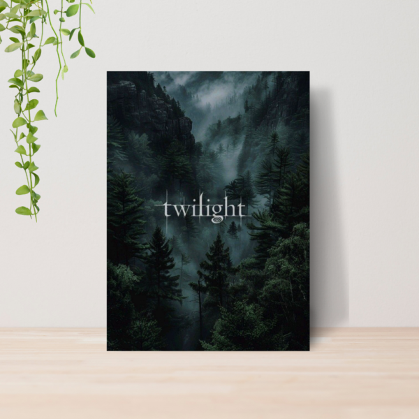 Quadro Decorativo Crepúsculo Filme Twilight Saga A4 MDF 03