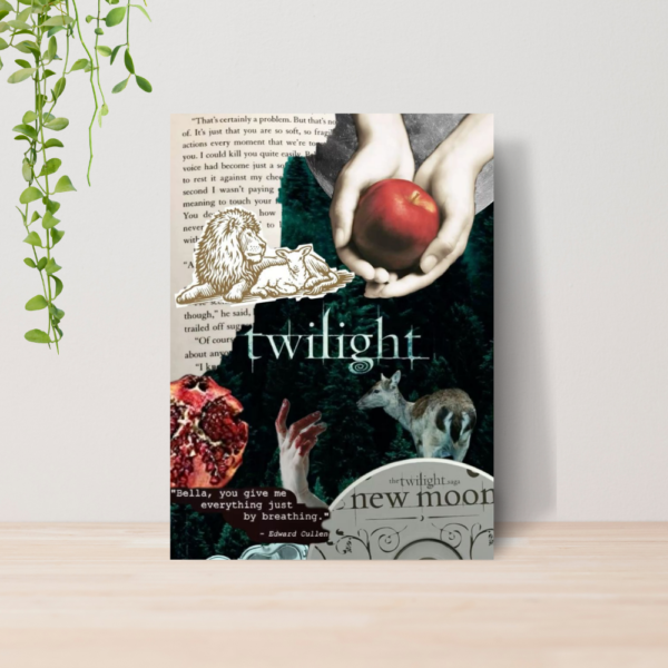 Quadro Decorativo Crepúsculo Filme Twilight Saga A4 MDF 05