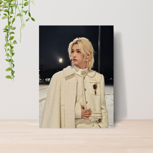 Quadro Felix Stray Kids Kpop A4 | Placa MDF 03