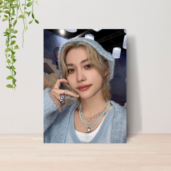 Quadro Felix Stray Kids Kpop A4 | Placa MDF 05