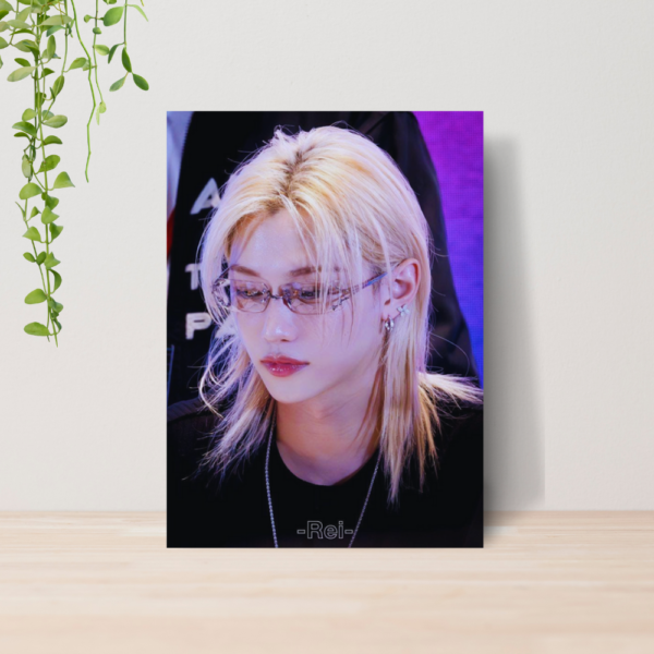 Quadro Felix Stray Kids Kpop A4 | Placa MDF 06