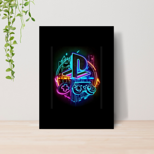 Quadro Decorativo Gamer Playstation Jogo A4 MDF 03
